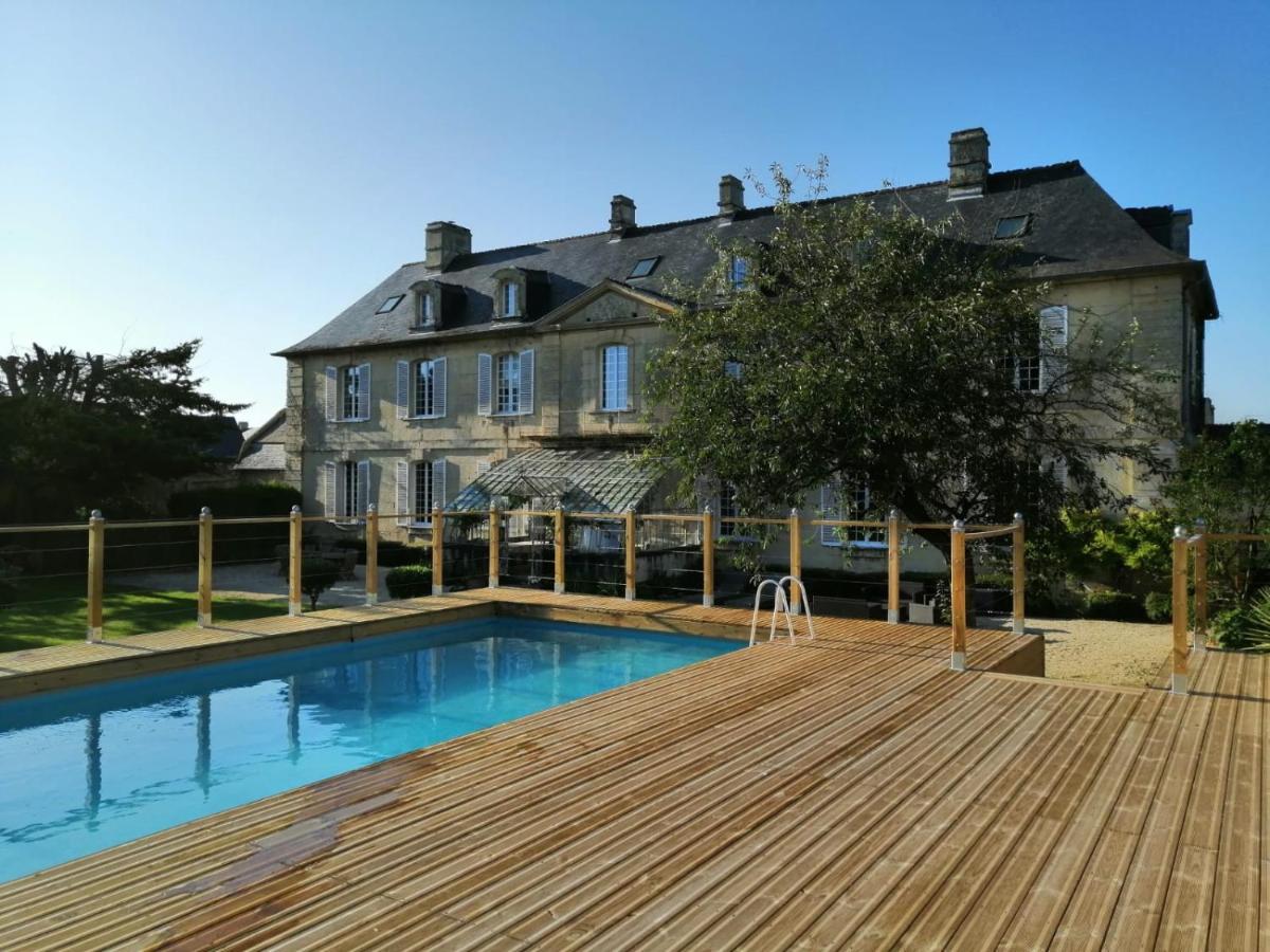 Bed & Breakfast Chateau Les Cedres Bretteville-l'Orgueilleuse Exterior foto