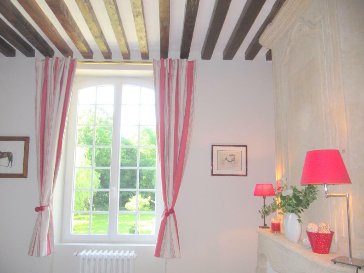 Bed & Breakfast Chateau Les Cedres Bretteville-l'Orgueilleuse Exterior foto