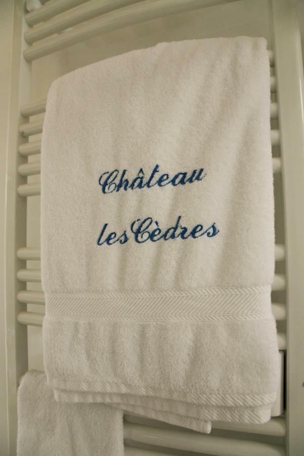 Bed & Breakfast Chateau Les Cedres Bretteville-l'Orgueilleuse Exterior foto